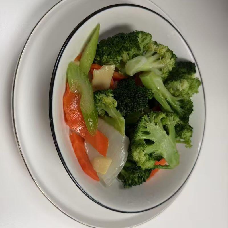 D3. Steam Mixed Vegetables