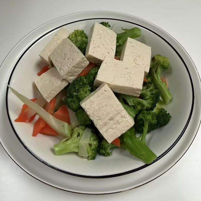 D3. Steam Mixed Vegetables w. Bean Curd