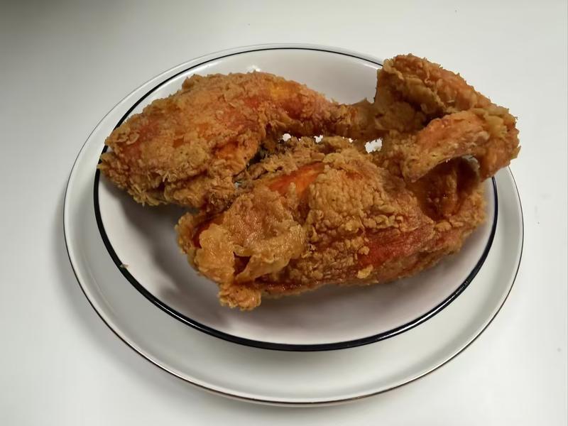 1. Half Fried Chicken